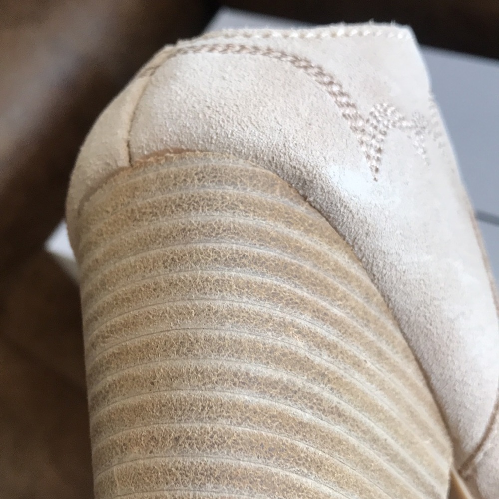 New DOLCE VITA  Suzan GENUIN SUEDE  ankle boots booties in Dune 266 382J - Picture 12 of 17